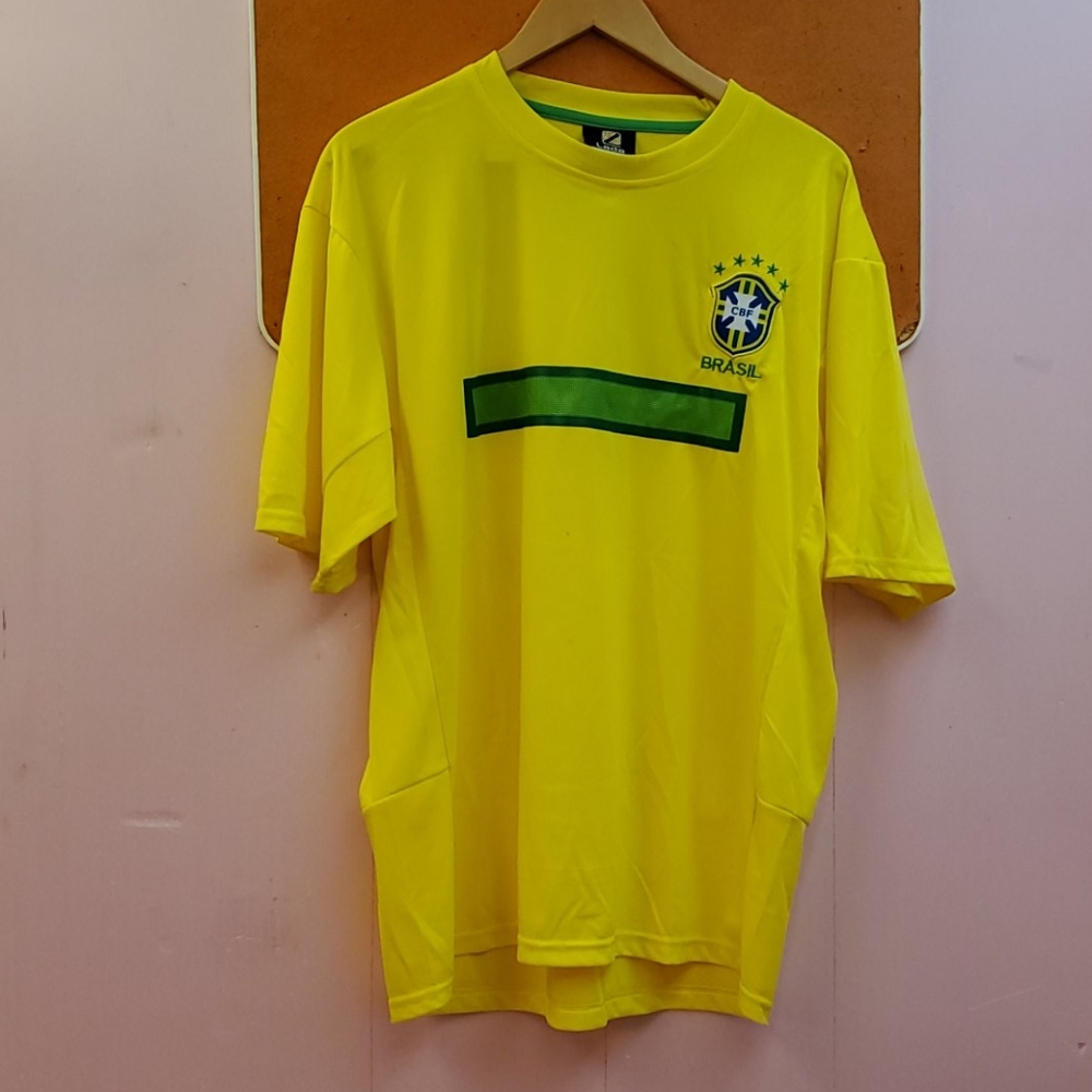 Lada Brasil Soccer football tee